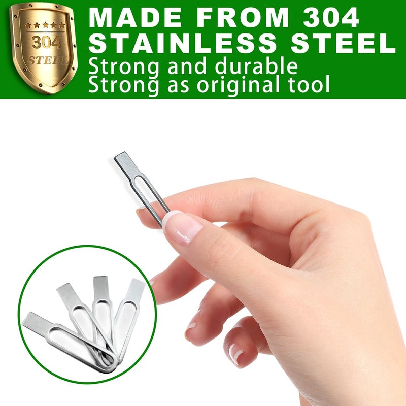 Aiteid 4 Pack Blink Doorbell Key Replacement Tool,Blink Doorbell Opening Tool,Blink Doorbell Pin Tool,Compatible With Blink Video Doorbell/newest model,Release Tool Removal Pin Security Key Tool - Image 3